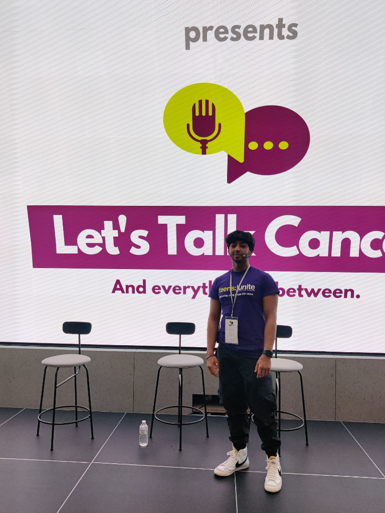 Zaki Qadus at a conference event